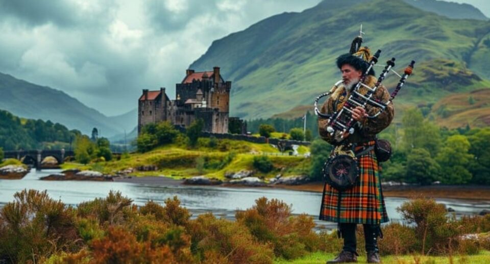 Scottish Red tartan