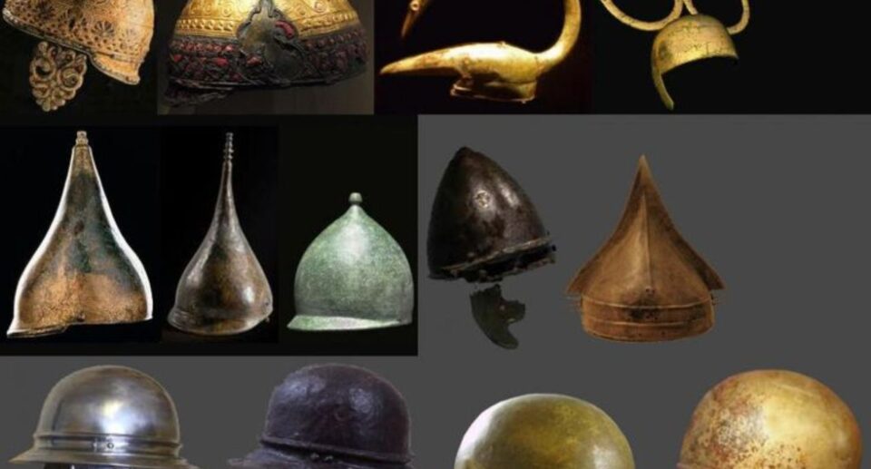 ancient celtic helmet