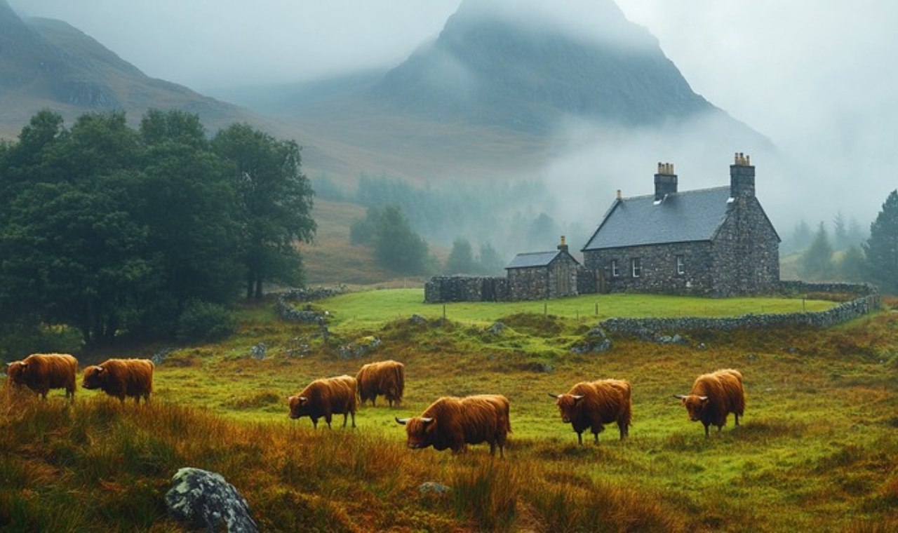 Highland Cattle Ranching in Scotland: Heritage and Skill