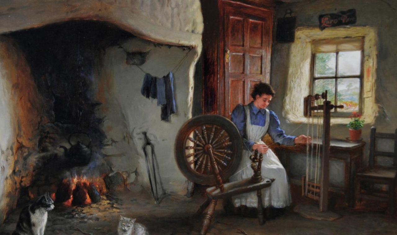 Irish Wool Spinning: Threads of Heritage and Craft