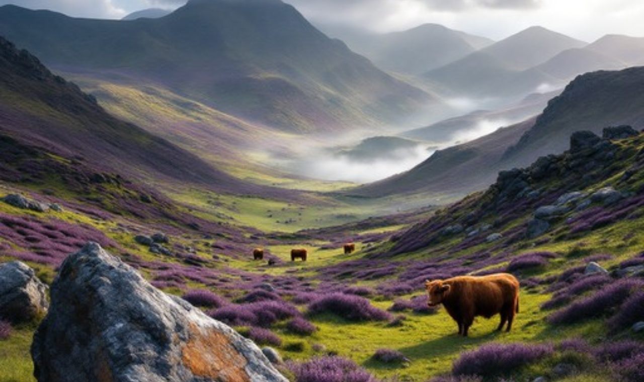 Scottish Highland Mist: Mystery, Nature & Celtic Spirit