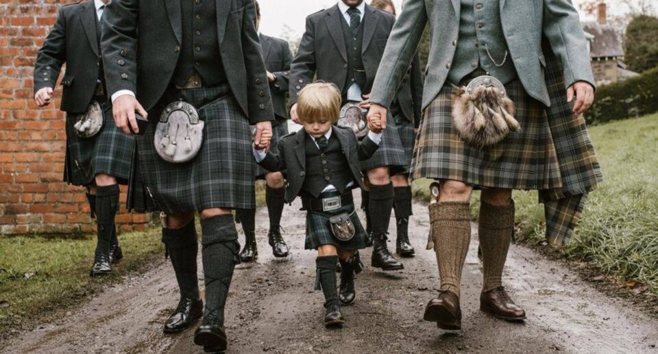 Wedding Kilts with Sporrans