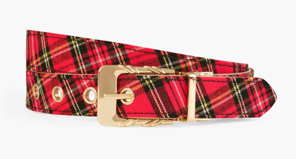 Highland Plaid Belts_